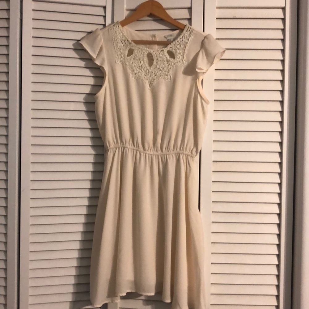 Cream dress